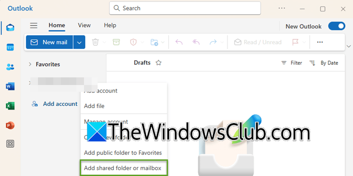 How to add shared mailbox in Outlook