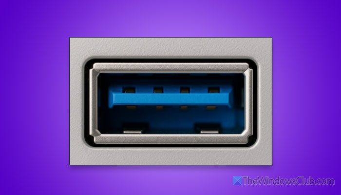 USB Hub not working or slow in Windows 11