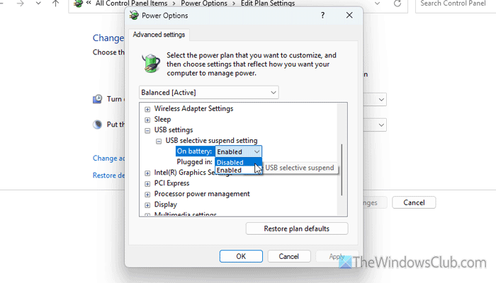 USB Hub not working or slow in Windows 11