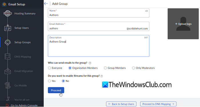 Add groups Add groups