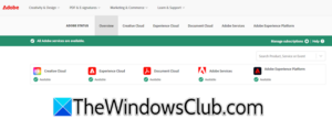 Unable to load data, an error occurred Adobe [Fix]