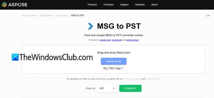 Aspose file converter Aspose file converter