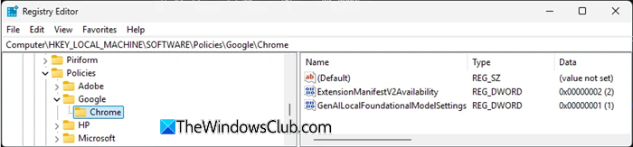 Disable AI-related features in Chrome Disable AI-related features in Chrome