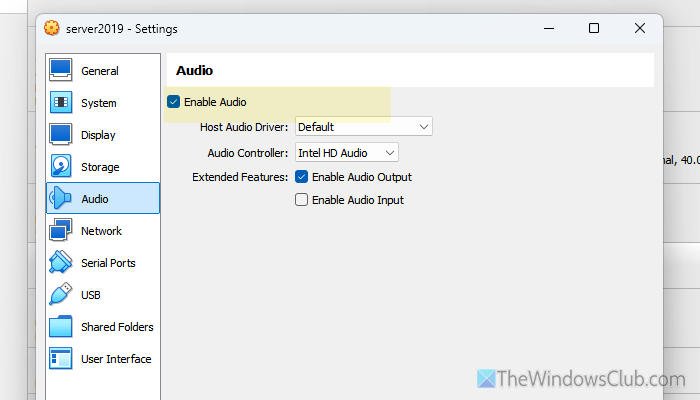 Headphones not working with virtual machine