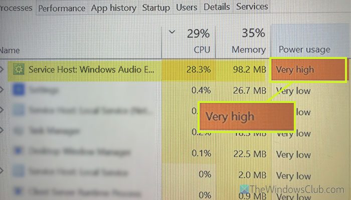 Windows Audio Endpoint Builder High CPU