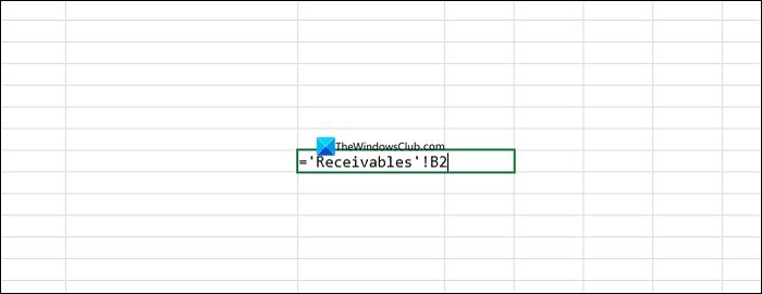 link directly to cell