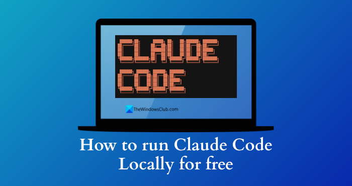 run claude code for free locally