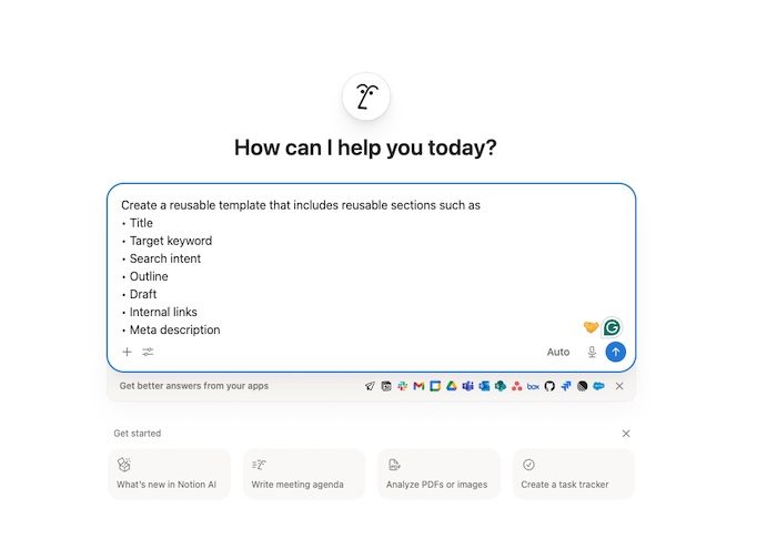 Draft Template