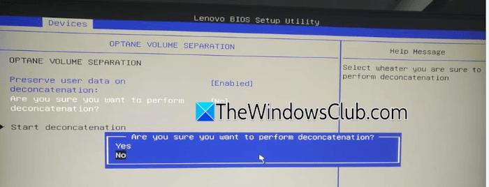 Disable Intel Optane Memory Lenovo BIOS Disable Intel Optane Memory Lenovo BIOS