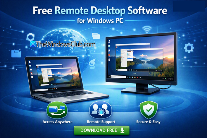 Free Remote Desktop software for Windows