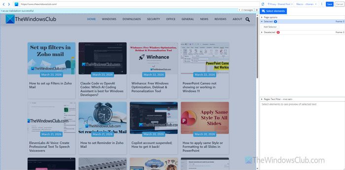 Monitor website changes automatically via AI tools
