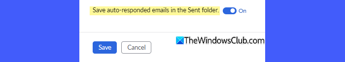 Save auto replies Save auto replies