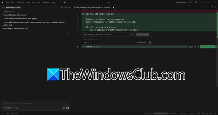 Cursor AI Code Editor