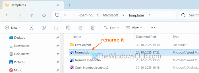 restore default normal template word restore default normal template word