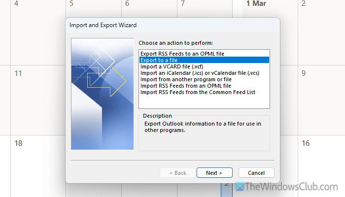 How to transfer Outlook email from one account to another