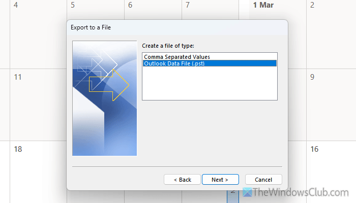 How to transfer Outlook email from one account to another