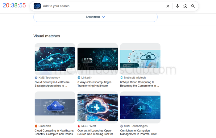 Google Reverse Image Search