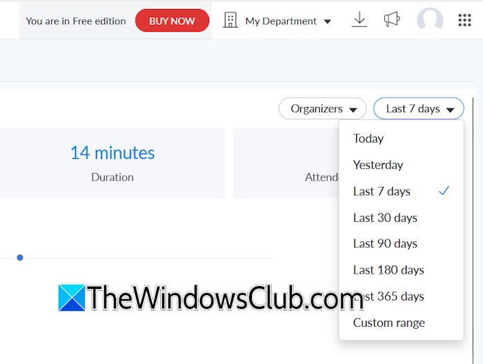 Sort Zoho Meeting Analytics Sort Zoho Meeting Analytics