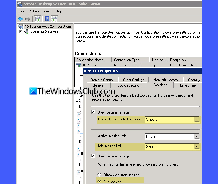 Use Remote Desktop Session Host Configuration
