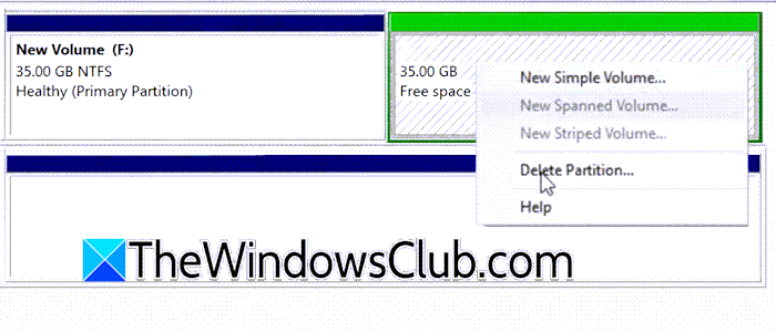 Delete Logical Partition on MBR Disk