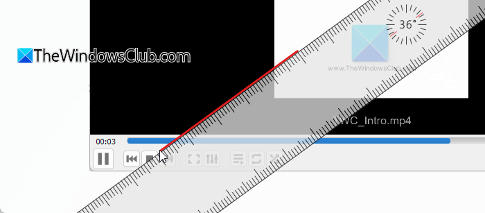 Draw with ruler