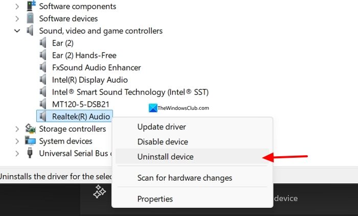 audio driver on Windows 11