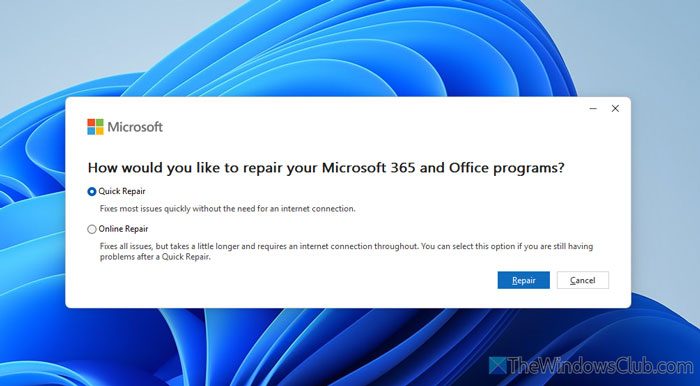 Office not opening after Update