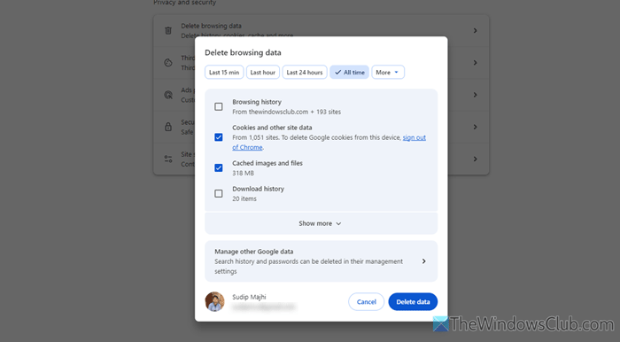 Print preview failed or not working in Chrome