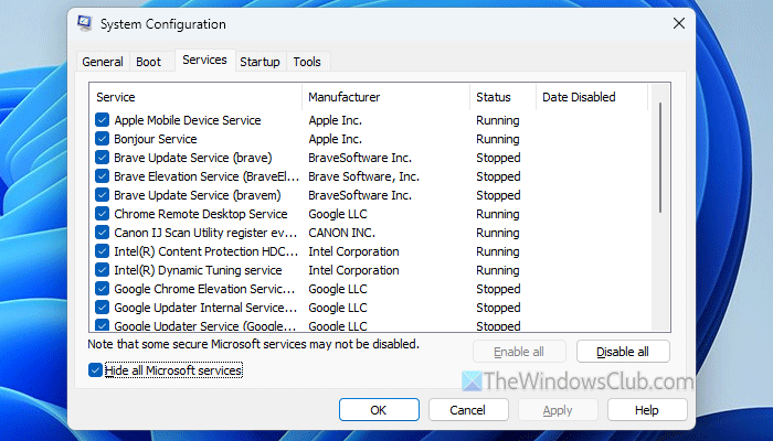 Task Manager crashes when opening Performance tab