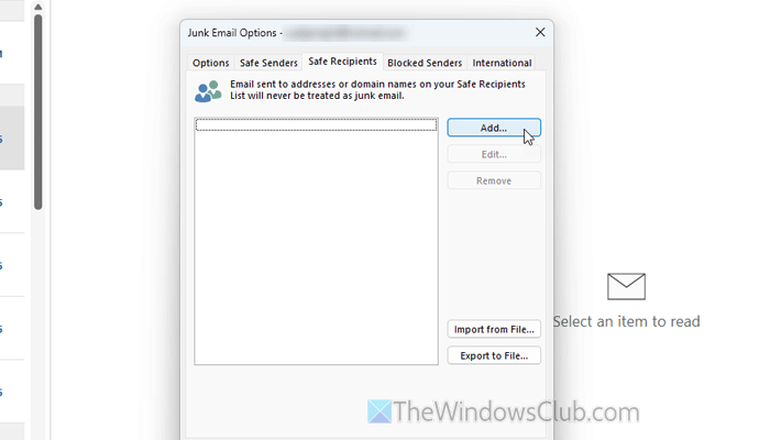 Kan geen e-mail verzenden naar groepen in Outlook