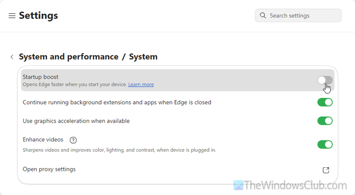 Edge Clear browsing data on close not working