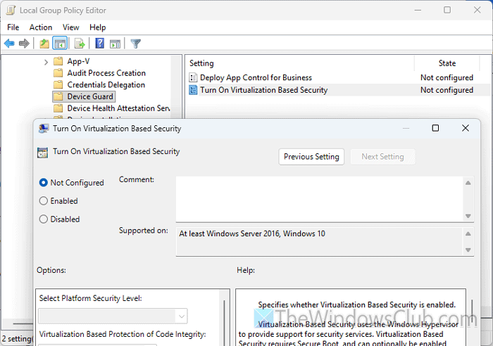 Hyper-V encountered an error while configuring the network