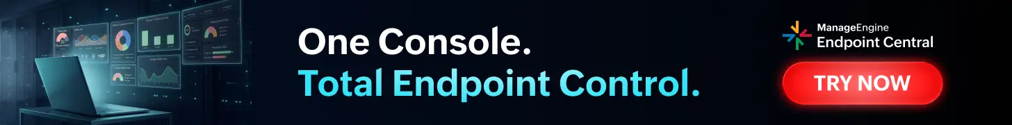 One Console Total Endpoint Control-manageEngine-zoho