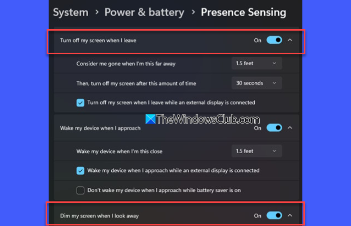 Presence Sensing Presence Sensing