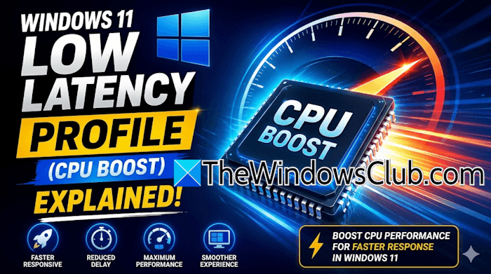 Windows 11 Low Latency Profile