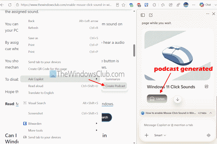 copilot audio podcast generated copilot audio podcast generated