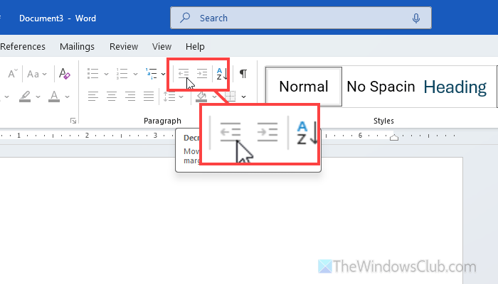 Indent not working in Word Indent not working in Word