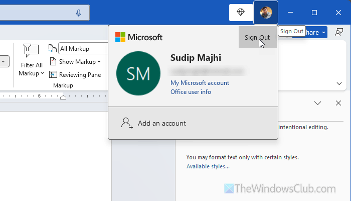 Read Mode option grayed out or not working in Word