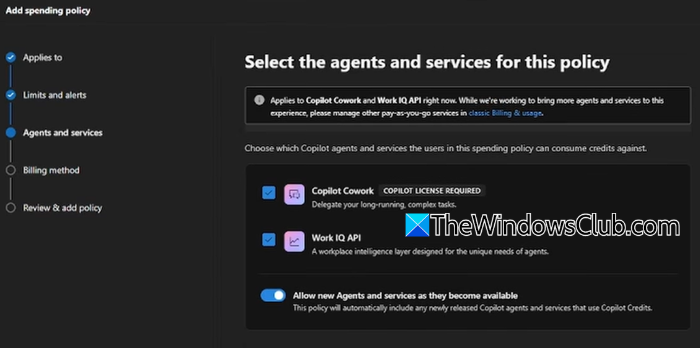 Agents and services Agents and services