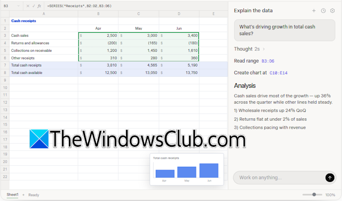 Analyze data with Grok AI in Excel Analyze data with Grok AI in Excel