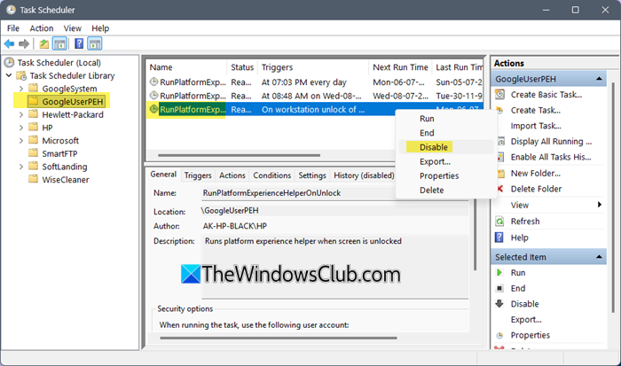 Blank white window opens every time I start Windows