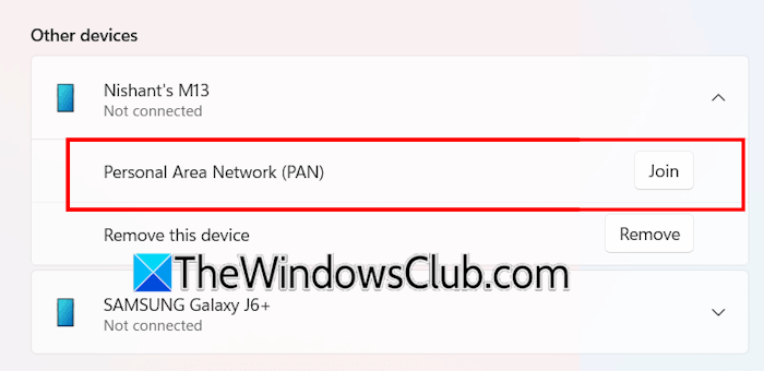 Bluetooth Tethering PAN Bluetooth Tethering PAN