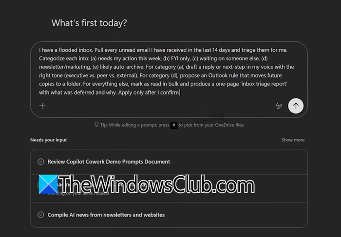 Email Triage Copilot Cowork Email Triage Copilot Cowork