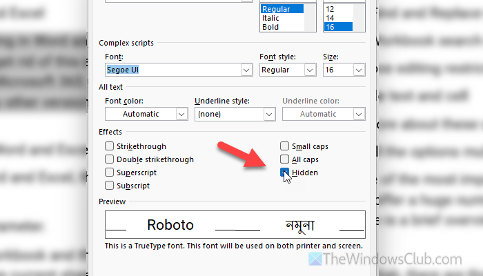 Find and Replace not working in Word and Excel