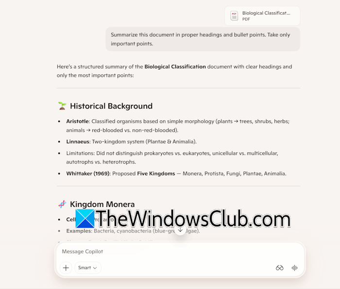 Generate document summary with Copilot Generate document summary with Copilot