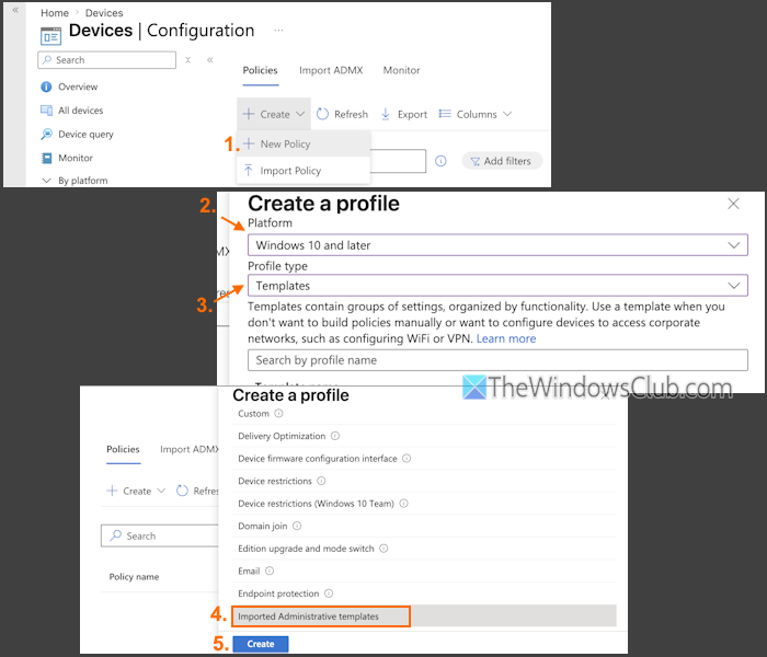 create windows microsoft scout policy