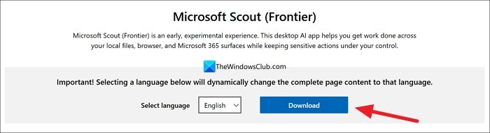 download Microsoft Scout
