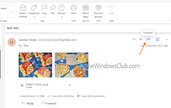 forward email with attachments forward email with attachments