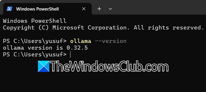 How to run Mistral with Ollama on Windows 11