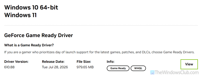 NVIDIA drivers uninstalled automatically on PC